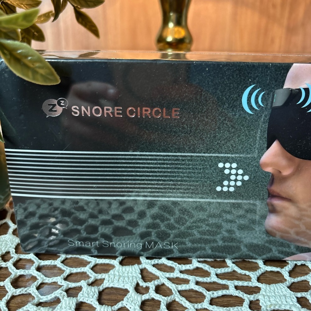 Snore Circle Smart Anti Snoring Mask NWT